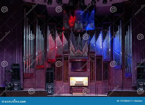 A Historic Pipe Organ Musical Instrument Pipe Organ At Organ Hall