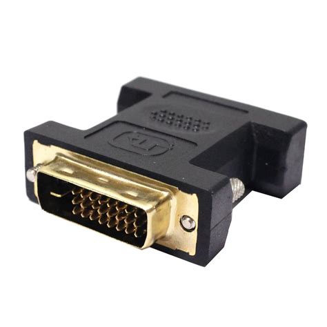 Adapter Dvi D Male To Dvi I Female Dual Link Cablematic