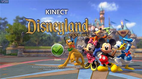 Kinect Disneyland Adventures For Microsoft Xbox 360 The Video Games