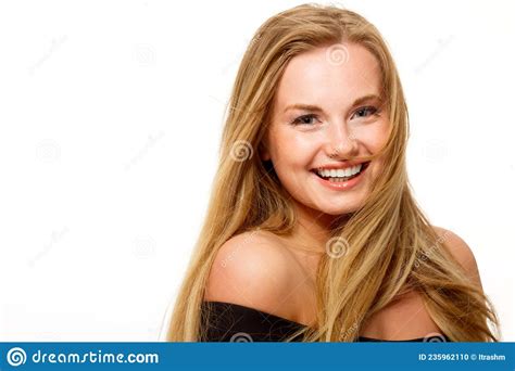 Beautiful Girl With Long Hair Stock Photo Image Of Background