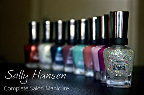 Makeup Beauty And More Sally Hansen Complete Salon Manicure Re