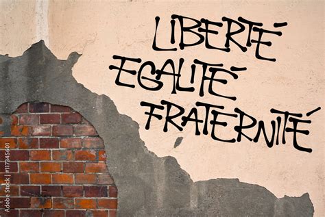 French Text Liberte Egalite Fraternite Liberty Equality
