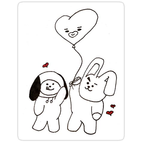 Download Bt21 Chimmy Bt21 Coloring Pages Printable Background Colorist