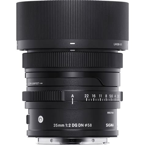 Sigma 35mm f/2 DG DN Contemporary Lens for Sony E 347965 B&H
