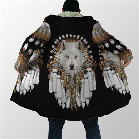 Native American Wolf 3d All Over Printed Shirts Mp18052002 Apparel Mp