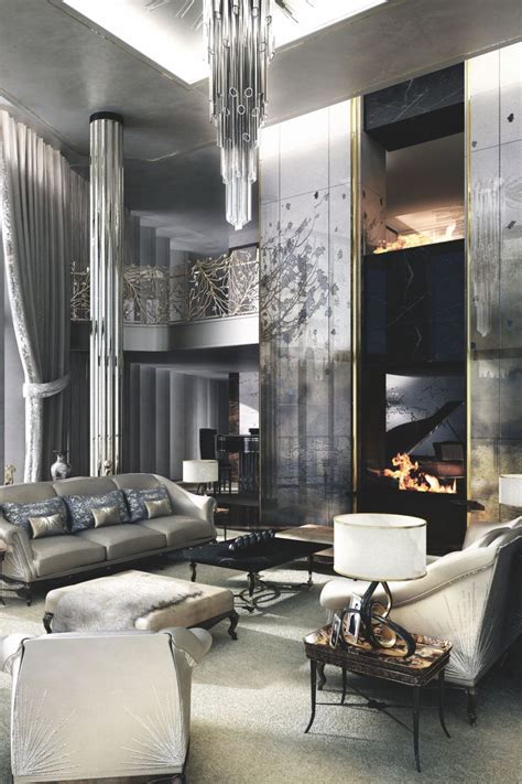 Interior Design Ideas For A Glamorous Living Room
