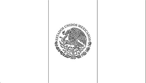 Sintético 110 Sello De La Bandera De Mexico Para Dibujar