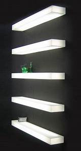 Pictures of Floating Lighted Shelves