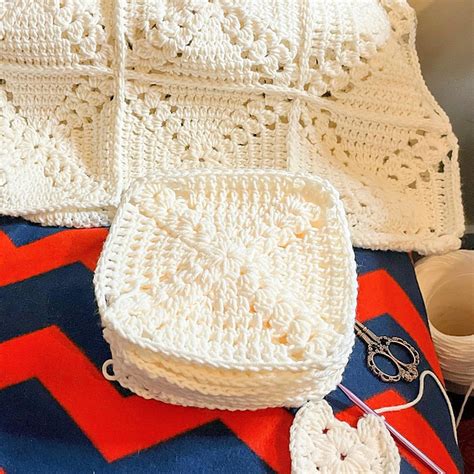 Ravelry Crochetbordados White Granny Square Bedspread