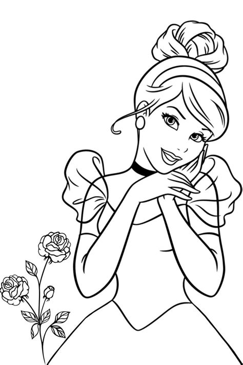 Princesas Para Colorir Disney Coloring Pages Printables Belle Coloring Pages Cinderella