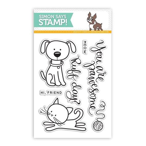 Simon Says Clear Stamps You Are Pawesome Sss101423 This Is The Life At