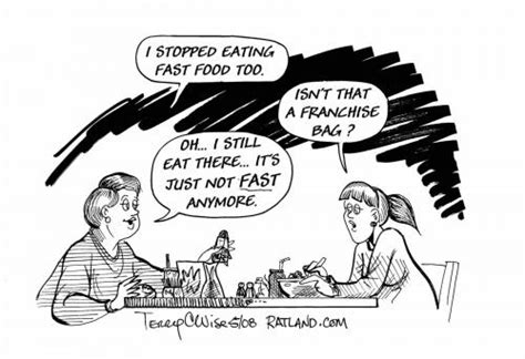 Fast Food By Terry Politics Cartoon Toonpool