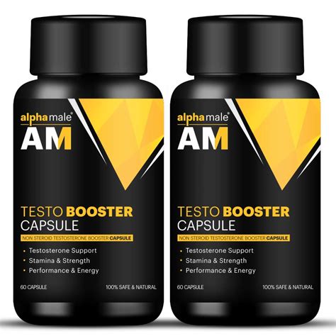 Buy Alpha Male Testosteronetesto Booster Capsule For Menperformance