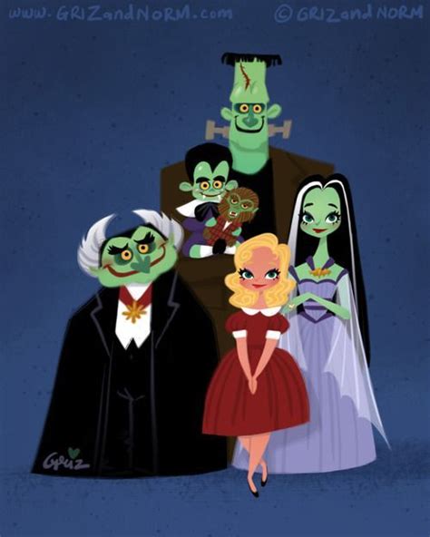 Pin By Carolyn Keith On The Munsters Frankenstein Art Cartoon