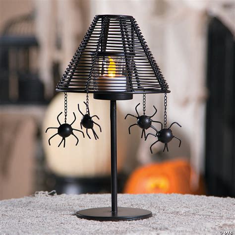 Spider Votive Candle Holder Lamp Halloween Decoration Discontinued