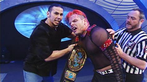 Jeff Hardy Vs Triple H Intercontinental Championship Match Smackdown April 12 2001 Wwe