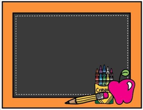Download High Quality Back To School Clipart Chalkboard Transparent Png