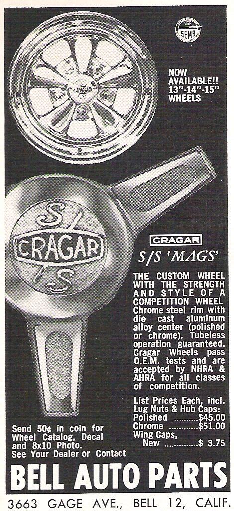 Classic Cragar Ss Ad From Motor Trend August 1965 Tubeless Operation