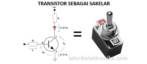 Transistor Sebagai Sakelar Switch Cara Kerja Dan Perhitungannya