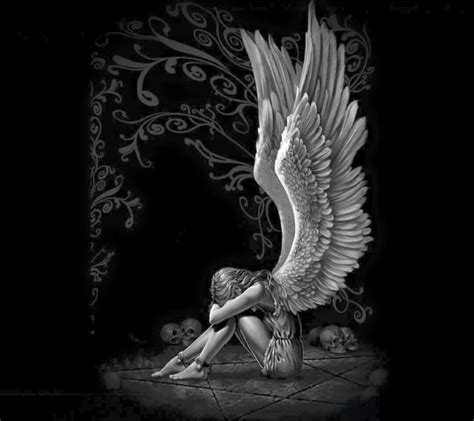 Hada Triste Hadas Dark Angels Angels And Demons Fallen Angels Sad Angel Fairy Angel Crying
