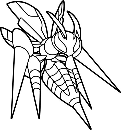 Coloring Pages Mega Evolved Pokemon Drawing Coloriage Pokemon My Xxx Hot Girl