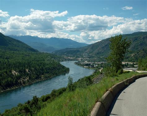 Columbia River Trail Bc Canada Royalty Free Stock Images Image