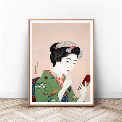Japanese Vintage Woodblock Print Japanese Print Japan Wall Art Japanese Art Japanese Art