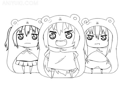 Disegni da colorare Himouto Umaru-chan - AniYuki.com