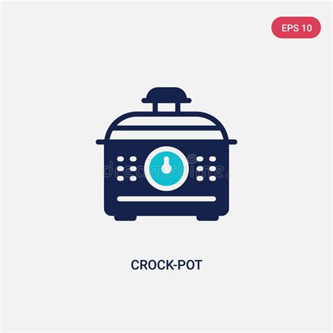 I waited another 10 to 15 minutes, then released any remaining pressure using the float valve. Crock Pot Settings Symbols - Slow cooker outline. Outline cartoon of closed electric ...