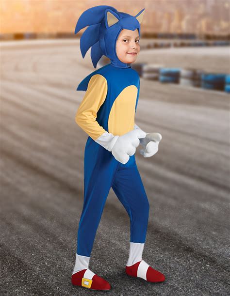 Sonic The Hedgehog Kids Set Game Character Costumes Boys Girls Cosplay