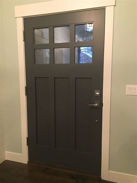 Shaker Style Door Grey Door Painted Door Maple Shade Construction