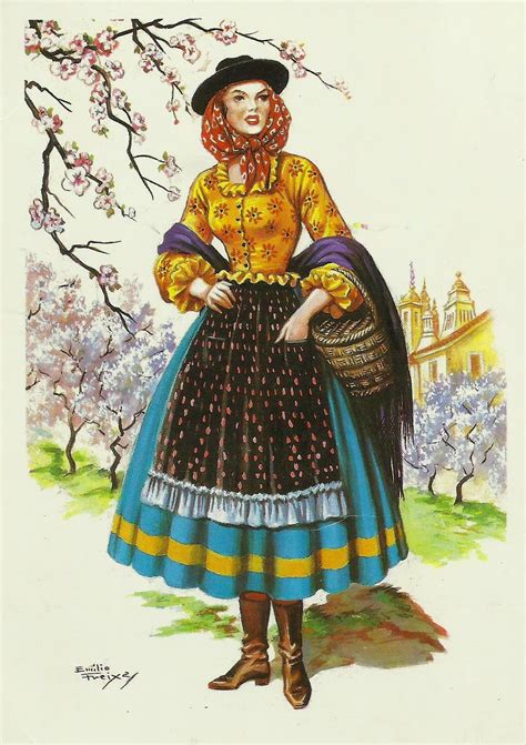 ComJeitoeArte Lenços tradicionais portugueses trajes típicos