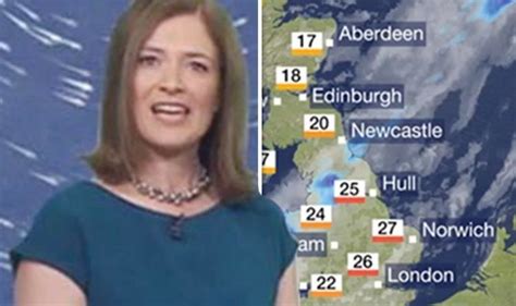 bbc weather forecast tropical blast to set temperatures rising today tv and radio showbiz