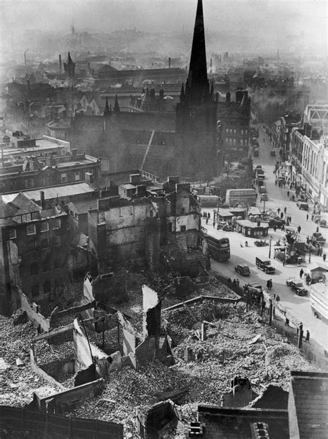 April 1941 bomb damage in Bull Ring, Birmingham | Birmingham england