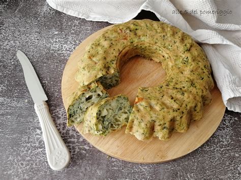 Ciambella Salata Agli Albumi E Spinaci Alle Del Pomeriggio