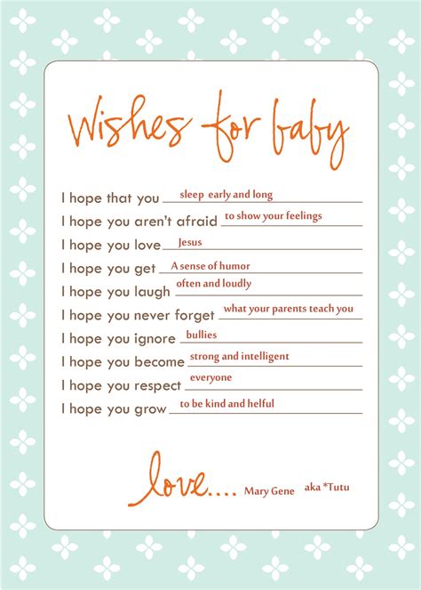 Powerful prayers for a baby. I WANNA BE IN PICTURES: Wishes for baby