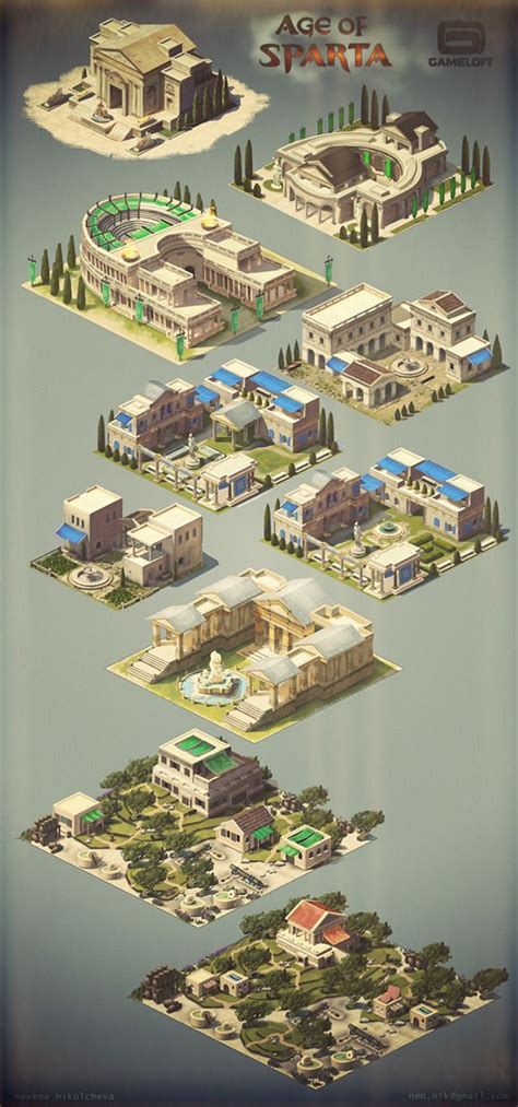 An Illustrated Map Of The Worlds Most Famous Buildings