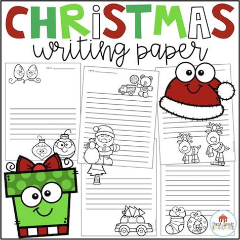 Christmas Writing Paper Classroom Freebies Bloglovin