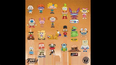 Nickelodeon 90s Series 1 Funko Mystery Minis Vinyl Figures Stimpy