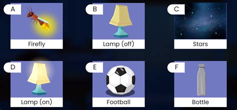 Classify The Following Into Luminous And Non Luminous Objects