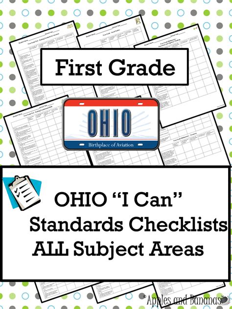 Ohio 4th Grade Science Standards