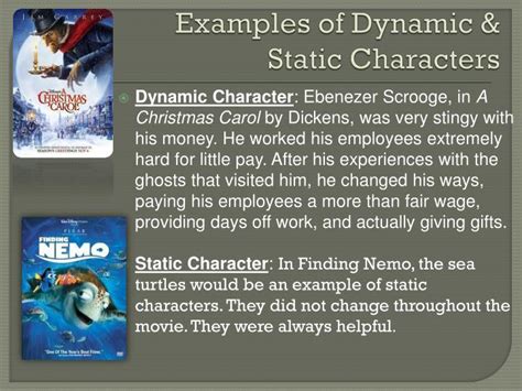 Examples Of Static Characters In Movies