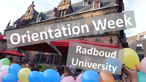 Orientation Week 2019 Radboud University Youtube