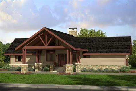 Mountain Rustic House Plan 2 Bedrooms 2 Bath 1545 Sq Ft Plan 17 917