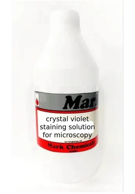Crystal Violet Staining Solution For Microscopy Greenish Liquid At Rs
