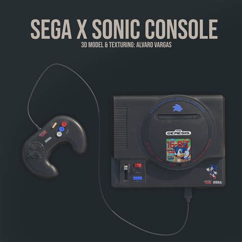 Artstation Sega X Sonic Console