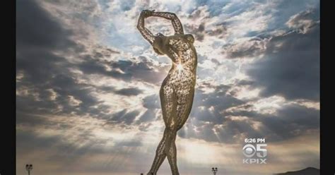 Five Story Tall Statue Of Nude Woman From Burning Man To Call San Leandro Home Cbs San Francisco