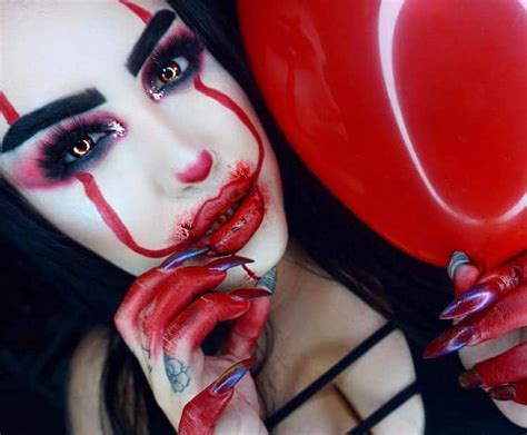 15 Terrifying Transformations With Pennywise Clown Makeup