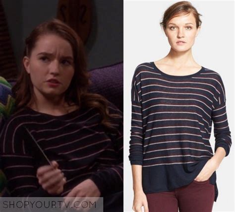 Last Man Standing Season 6 Episode 8 Eves Navy Stripe Sweater Shop