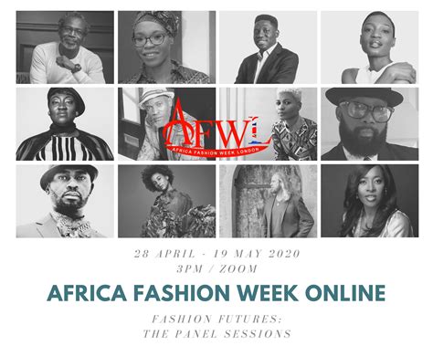 Africa Fashion Week London Goes Online Voxafrica